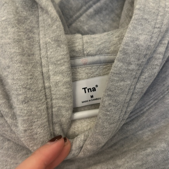 Aritzia TNA Hoodie Grey - Picture 4 of 4